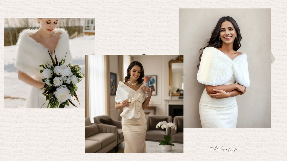 Bridal Cover-Up Ideas: Jackets, Wraps & Capes