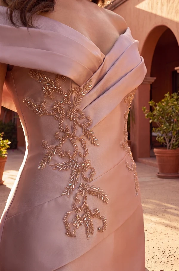 Off Shoulder Long Evening Formal Dress