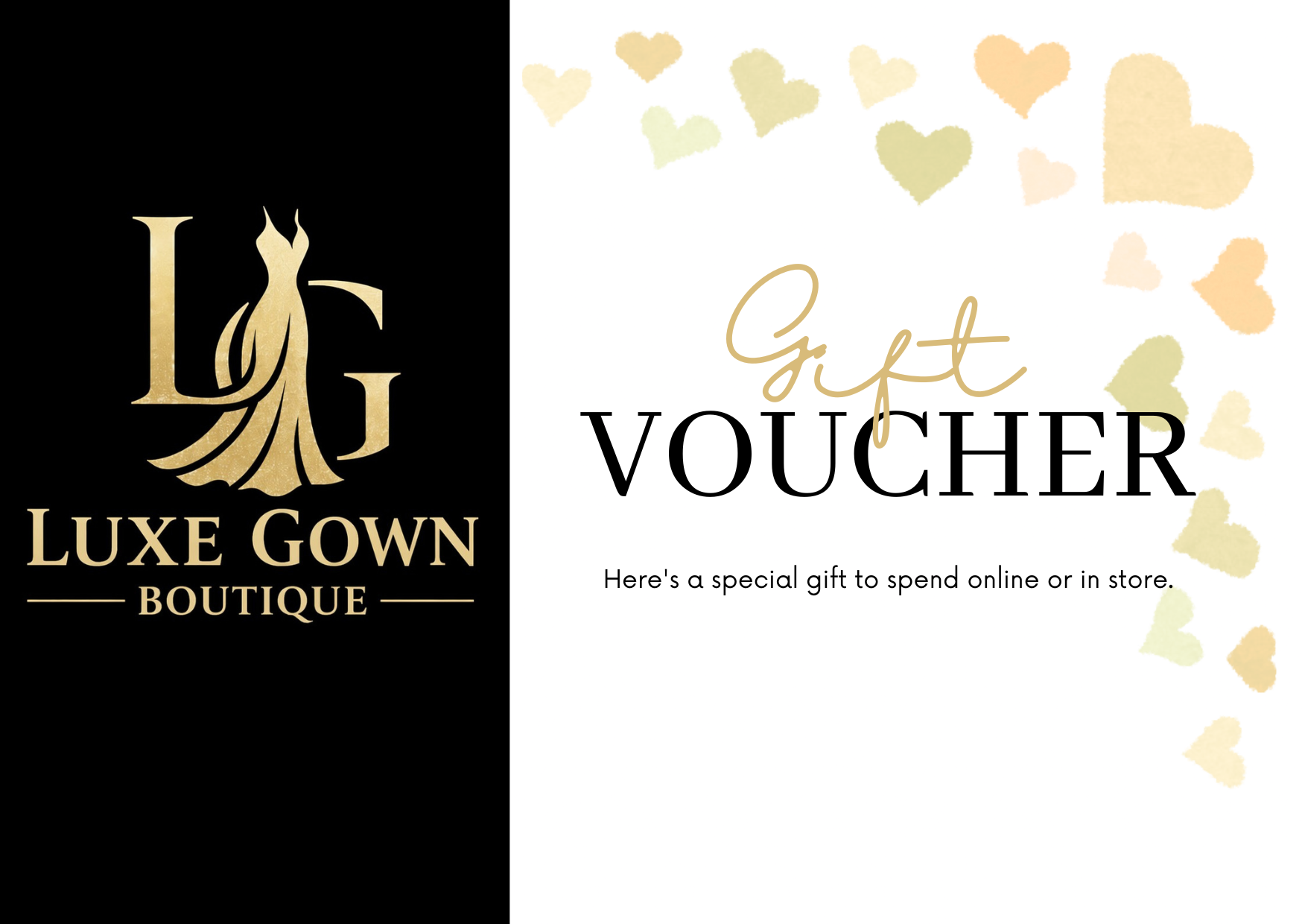 Luxe Gown Boutique Gift Card