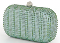 Badgley Mischka Harlow Crystal Minaudiere Clutch | Jewel Evening Bag