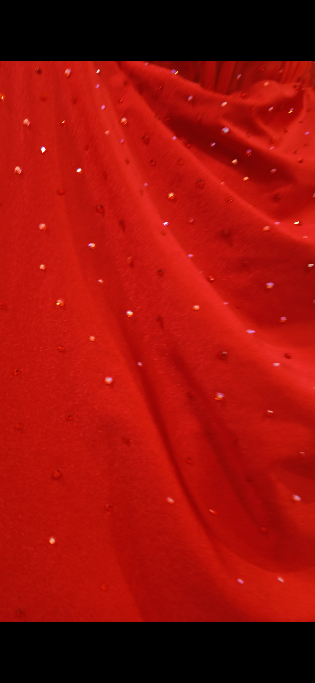 Red Beaded Strapless Formal Gown | The Scarlett Beaded Gown