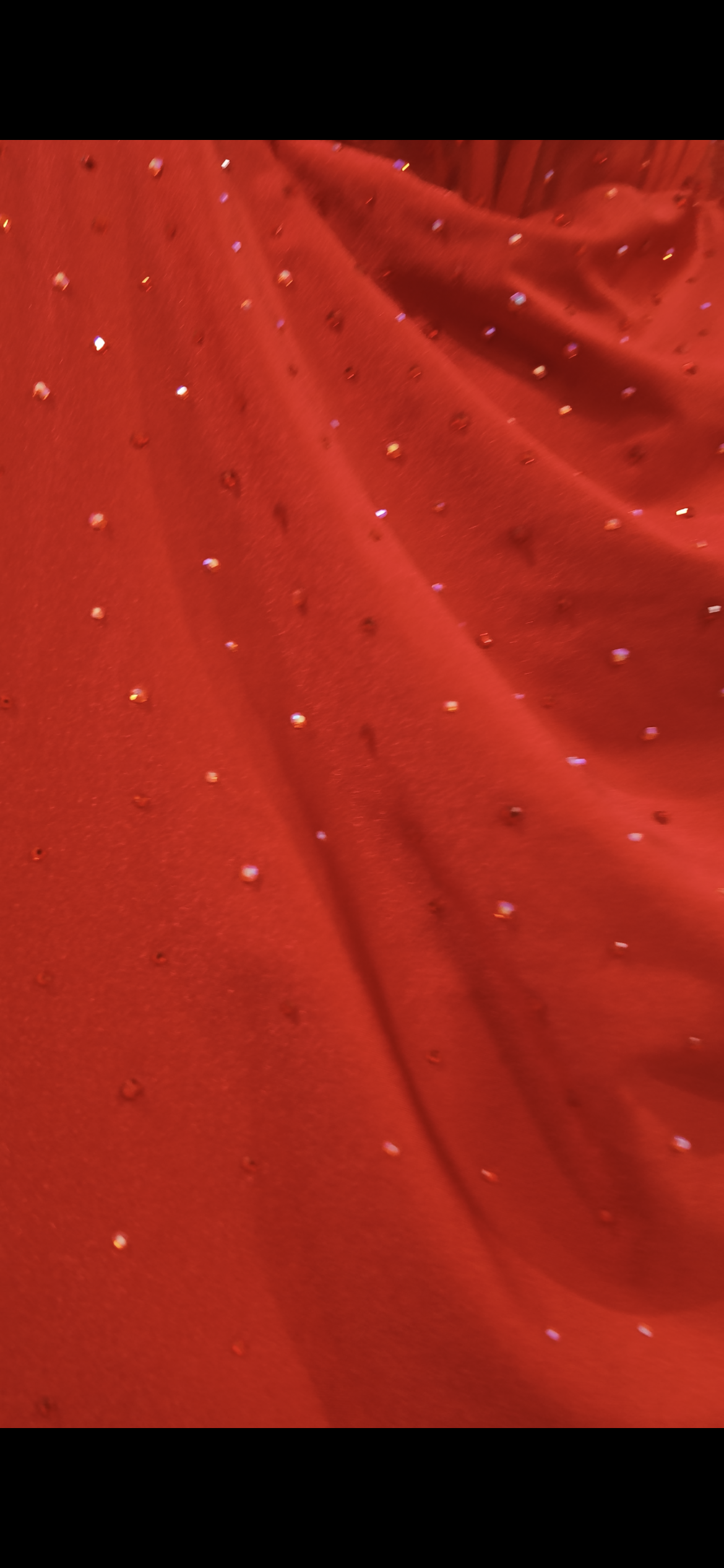 Red Beaded Strapless Formal Gown | The Scarlett Beaded Gown
