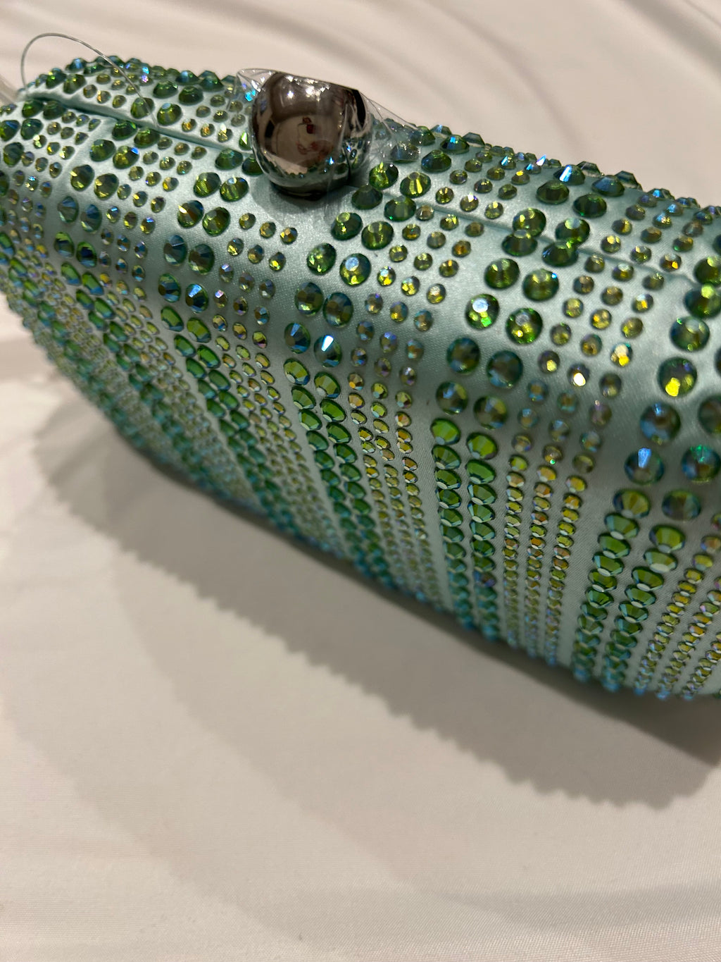 Badgley Mischka Harlow Crystal Minaudiere Clutch | Jewel Evening Bag