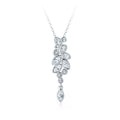 Enchanted Drop Pendant — Swarovski Crystal & White Gold