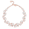 Paloma Bracelet with Swarovski Crystals Rose Gold