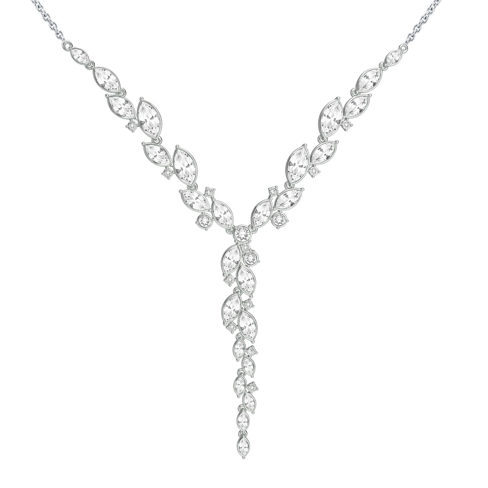 Paloma Statement Necklace with Swarovski Crystal