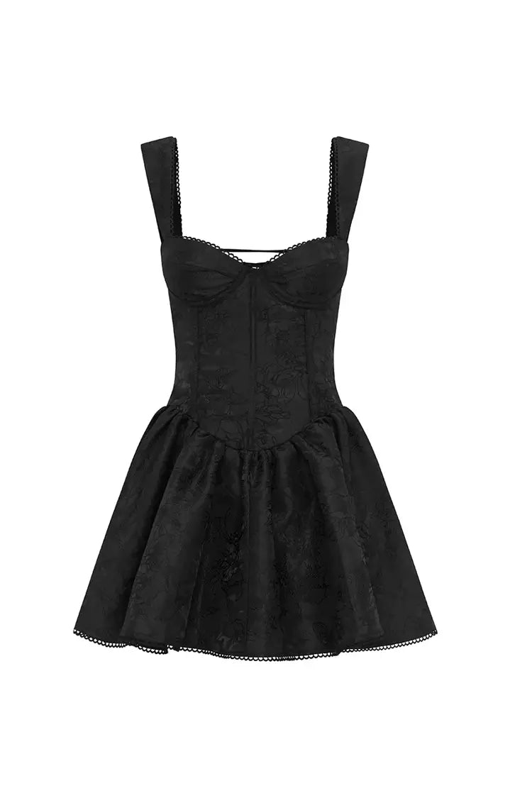 Corset Bodice Mini Dress | Joelle