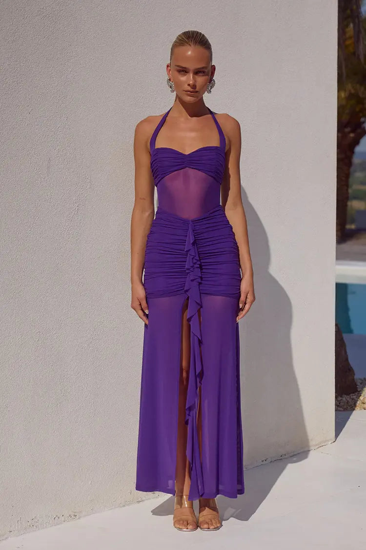 TALLULA MAXI DRESS - PURPLE